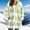01 Green, variant on Fewfanhot Women's Sweatshirt Fuzzy Fall Winter Faux-Fur Coat Sherpa Jacket Open Front Cardigan Outerwear with Pockets