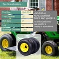 thumbnail image 5 of Emorefun 2PCS 18x8.50-8 Lawn Mower Tires with Rim, 825lbs Capacity, 5 of 5