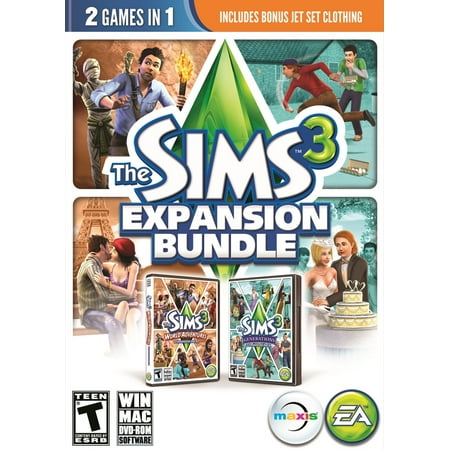 Sims 3 Expansion Bundle, Electronic Arts, PC, Mac, [Physical], 73123