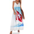 thumbnail image 1 of Nuevo vestido sin mangas con bandera suiza, estilo coreano, falda de verano, vestido de mujer de verano , vestido elegante, 1 of 7