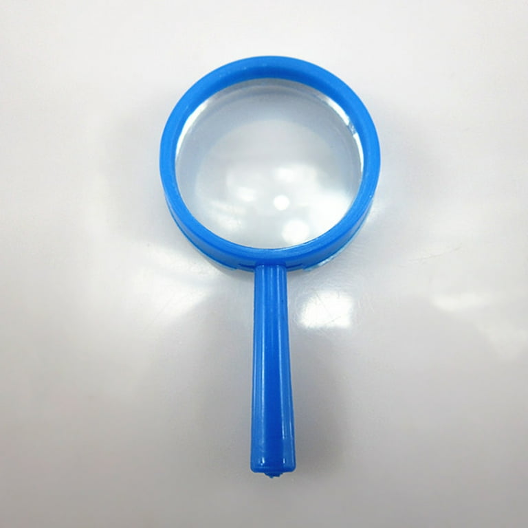 12pcs 0.2x Plastic Magnifying Glasses Handheld Mini Magnifying Glass Portable Small Magnifiers for Kids (Random Color), Size: 1.97 x 0.98 x 0.26