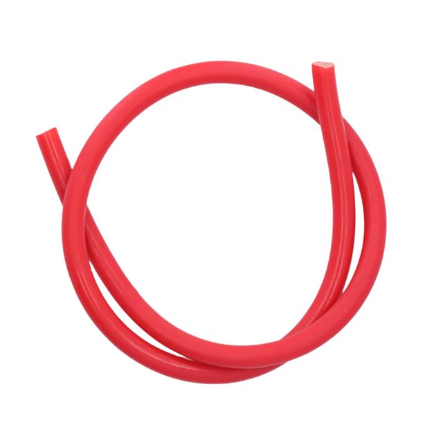 Banda de pesca submarina, tubo de goma para pesca, práctica banda de látex de alto rendimiento, accesorios de pesca submarina para viajes de pesca con Rojo