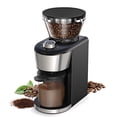 thumbnail image 1 of Electric Coffee Bean Grinder 35 Level Adjustable Large Capacity 12 Cups Espresso Coffee Grinder with Anti-Static Conical Burr Detachable Visible Bin Cleaning Brush, 1 of 9