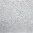 thumbnail image 4 of Paisley QuiltedWhiteBed Skirt 18Twin, White, 4 of 5