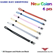 Adjustable Anti-lost Mouth Cover Mask Lanyard Neck Strap Holder Extender Ear Saver 6pcs (6 Colors)