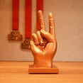 thumbnail image 5 of Adam & Friends Peace Sign Sculpture, 5 of 5