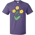 thumbnail image 3 of Inktastic Yellow Buttercup Flowers T-Shirt, 3 of 5