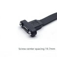 thumbnail image 1 of Línea deflectora USB3.1 TIPO E a línea corta frontal tipo C Línea plana 10G Chasis madre PCI bit KEY-A, 1 of 4