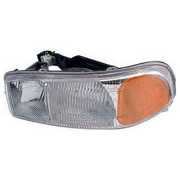 Right Passenger Side Headlight Assembly - Compatible with 2005 - 2007 GMC Sierra 1500 2006