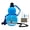 Blue, variant on YIFAEUX 800ML Gourd Water Bottle with Strap Waist Rope Cup Brush Charm DIY Sticker Leak-proof Tritan Reusable Vintage Chinese Style Monkey King Wukong Drinking Bottle