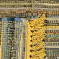 thumbnail image 6 of SAFAVIEH Rag Candis Striped Cotton Area Rug, Yellow/Multi, 5' x 8', 6 of 7