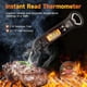 thumbnail image 2 of Termómetro para carne Termómetros digitales para carne de lectura instantánea a prueba de agua para asar y cocinar. Termómetro para alimentos, accesorios con abridor de tapas de botellas par, 2 of 5