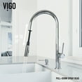thumbnail image 5 of Vigo Vg02029k6 Greenwich 1.8 GPM Single Hole Pull-Down Kitchen Faucet - Chrome, 5 of 10