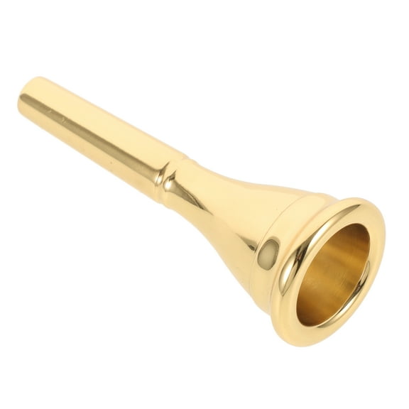 LABSERRON Copper French Horn Mouthpiece 1Set for Beginner Players with Shiny Look