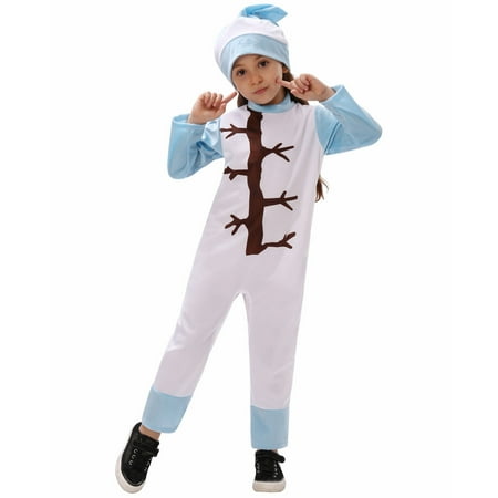 

Guang Cong Kids Girls Rompers With Hat Kids Snowman Suits Long Sleeve Jumpsuits Holiday Christmas Party Outfits Rompers Sizes 10-12 Years