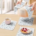 thumbnail image 5 of Teal Country Pot Holders for Kitchen Heatproof Potholder, 4 Pack Abstract Farmhouse Rustic Tree Animals Hot Pads Multipurpose Oven Pads Cloth Potholders Trivet for Cooking and Baking, 5 of 8