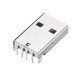 thumbnail image 3 of Conector USB PCB Tipo A 2.0 Macho con Pie de Doblado de 90 Grados 15 Pcs, 3 of 4