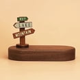 thumbnail image 4 of Jiibva Wood Display Base Wooden Action Figure Display Stand Wood Display Stand for Figure Toy Model Miniature Dolls DIY Crafts Display or Home Decoration, 4 of 7