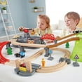 thumbnail image 4 of Hape Train Building Set in a Bucket, 50 Pieces, 4 of 7