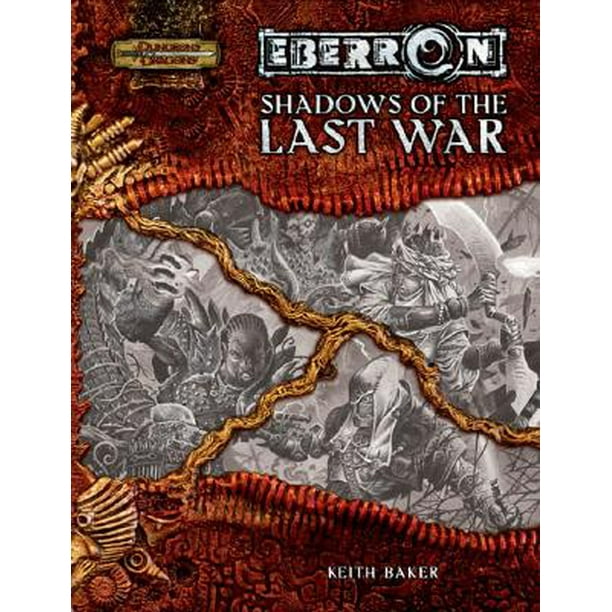 Dungeons Dragons Accessories Shadows Of The Last War Eberron Adventure Paperback Walmart Com