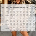 thumbnail image 3 of QTISFD Two Piece Sweat Set for Womens Mock Neck Long Sleeve Striped Oversized Sweatshirt Lightweight Loose Comfy Shorts Pants Sets, 3 of 5
