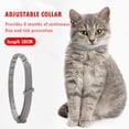 thumbnail image 1 of Collar antipulgas y garrapatas para perros y gatos Collar repelente de insectos antimosquitos (38 cm), 1 of 4