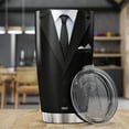 thumbnail image 3 of Boss Lady Mugs Stainless Steel Coffee Tumbler Bosses Cups Tumblers 20 Oz Wine Water Mug Funny Insulated Travel Cup Gifts For Women On Birthday Farewell Retirement Day, 3 of 6