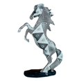 thumbnail image 4 of Figuras de resina Esculturas de animales Decoración de recuerdos Regalos Figuras Exhibición de estatuas de caballos para el hogar, inauguración de la , Tiras Tiras al Macarena Escultura de caballo, 4 of 8