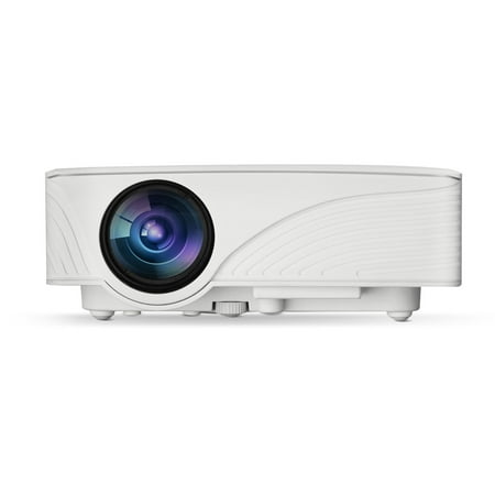 Exquizon LED GP12 Portable Projector 800*480P Support 1080P HDMI USB SD AV Connect US