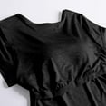 thumbnail image 4 of Women's Supportive Workout Tank Moisture Wicking Seamless Yoga Gym Essential Black XXXL, 4 of 6