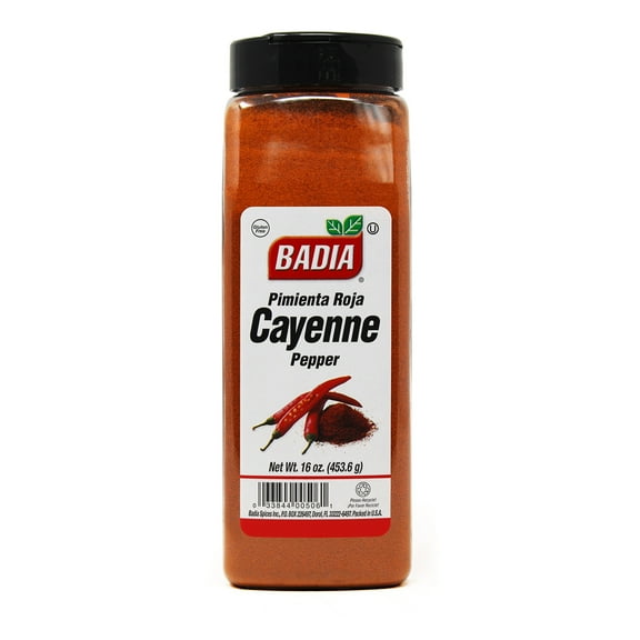 Pack of 6, Badia Ground Cayenne Pepper, 16 oz
