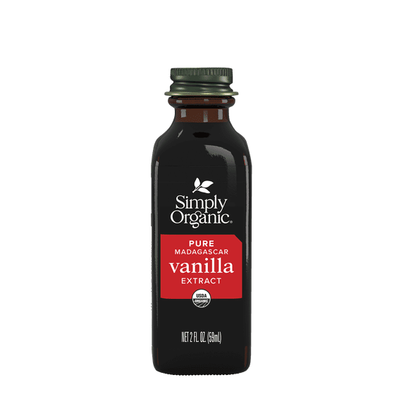 Simply Organic Pure Madagascar Vanilla Extract, 2 fl. oz. Bottle