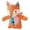 O, variant on Dog Toys, Stuffed Animal Dog Plush Chewing Toy, Cotton Rope Interactive Toys for Puppy, Small, Middle Dogs (Blue Elephant)