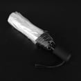 thumbnail image 4 of Automatic Open Close Transparent & Black Umbrella Windproof Compact for Women Men Sun & Rain Protection, 4 of 5