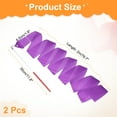 thumbnail image 2 of Uxcell 2 Pcs Dance Ribbons, 78.7" Rhythmic Gymnastics Ribbon Streamers Dancer Wand Twirling Dancing Ribbons for Artistic Dancing Gymnastics Training, Purple, 2 of 7