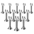 thumbnail image 1 of New Star Foodservice 23459 Soporte para tarjeta de lugar/número de mesa estilo clip de arpa, 3 pulgadas, plateado, juego de 12, 1 of 1
