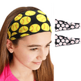 thumbnail image 5 of Softball Stretch Headband - Mujeres, Adolescentes, Niños - Silky Softball Sports Headband - Deportes - Yoga - Moda Zhivalor CPB-DE-LYY907-2, 5 of 5