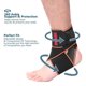 thumbnail image 4 of 1 par de vendajes deportivos de silicona antideslizantes para tobillo para hombres y mujeres., 4 of 5
