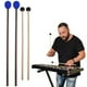 thumbnail image 5 of Mazos De Hilo, Instrumento De Marimba, 2 Sonidos Diferentes, Hilo De Nailon Negro Y Azul Con Mangos De Arce Para Percusión De Bajo Para Principiantes O Profesionales, 5 of 7