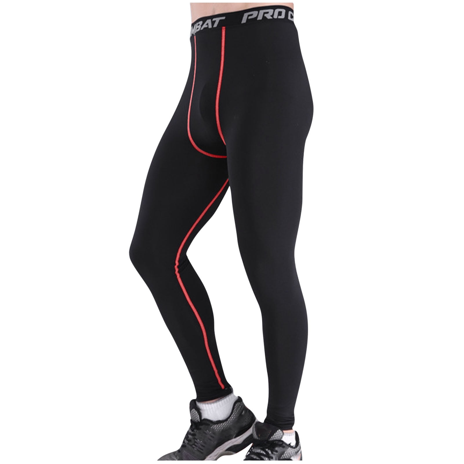 MakingDa Herren Kompressionshose - Sportleggings Mit Reißverschlusstasche Für Training & Laufen