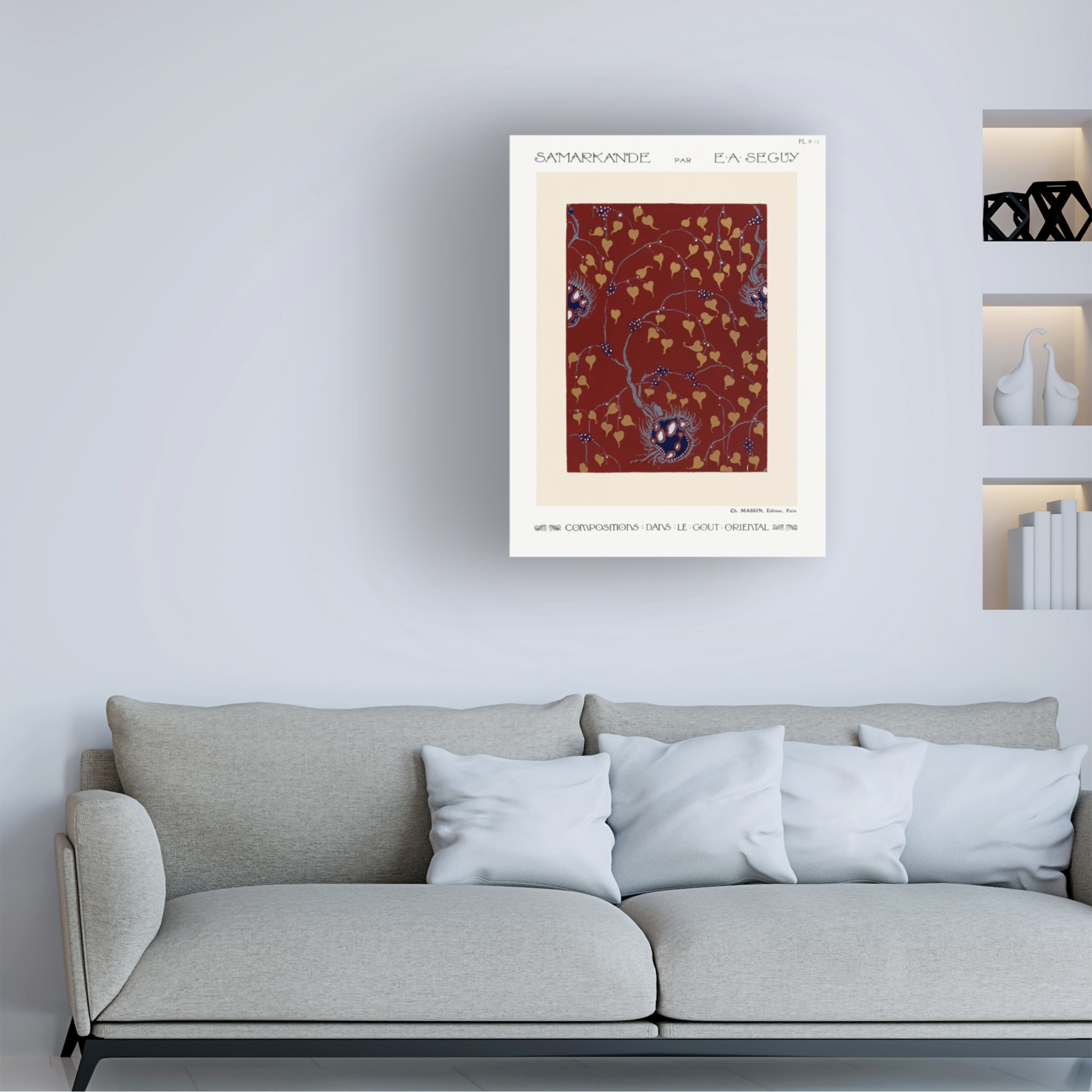 Trademark Fine Art Pictufy Samarkande 12 Canvas Wall Art