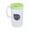 Green, variant on RBCKVXZ Iced Tea Maker Infusion Beverage Pitcher with Leak Proof, Juice Pitcher with Lid and Handle, Dishwasher Safe, 0.57 Gallon, BPA Free