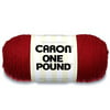 Caron One Pound Solids Yarn - (4) Medium Gauge 100% Acrylic - 16 oz - Claret - 1 Piece