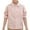 Pink, variant on Boys Girls Long Sleeve Pocket Shirt Unisex Kids Solid Button Up Shirt, Sizes 7-8