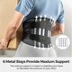 thumbnail image 2 of Back Support Belt 95-115cm - Relief for Back Pain, Herniated Disc, Sciatica, Scoliosis and more! - Breathable Mesh Design with Lumbar Pad - Adjustable, 2 of 4