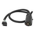 thumbnail image 3 of Trailer Brake Light Control Cord, 7 Way Round To 4 Way Flat Wear  Durable High Electrical Conductivity Trailer Connector Cable  for Semi Trailers, 3 of 8