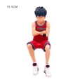 thumbnail image 1 of Figuras de acción de Slam Dunk, juguete de PVC, kaade Rukawa, Hanamichi, Sakuragi, Takenori, Miyagi, Ryota, modelo de coche colgante, 5 unids/set por Set, 1 of 4