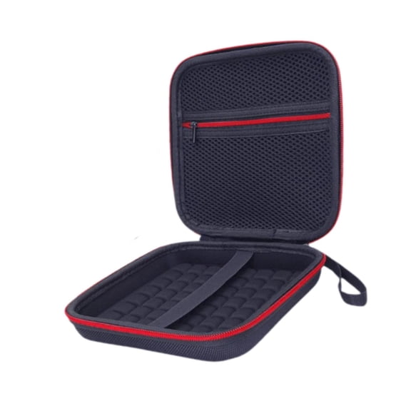 MERIGLARE Hard Drive Carrying Case, EVA Dustproof And Shockproof Case, Practical Protective Pouch for Power Bank, DVD Burner And Player