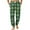 Army Green, variant on Wutalume Men's Drawstring Pocket Cuffed Casual Pants with Holiday Christmas Print, Warm Home Sleep Pants for Lounge and Leisure Time,Army Green L