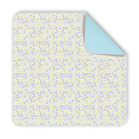 Ehucon Waterproof Underpads  Reusable Absorbent Pad for Incontinence 28" x 28"-Washable,Dreamy Cloud Pattern,TPU，1 PC
